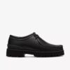 Wallabees Walla Yukoner en cuir noir pour homme Wallabees Walla Yukoner en cuir noir pour homme