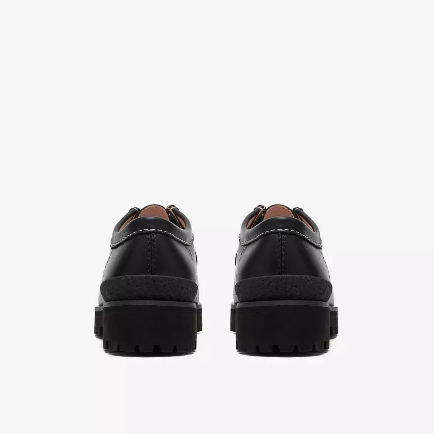 Wallabees Walla Yukoner en cuir noir pour homme Wallabees Walla Yukoner en cuir noir pour homme