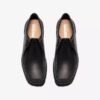Wallabees Walla Yukoner en cuir noir pour homme Wallabees Walla Yukoner en cuir noir pour homme